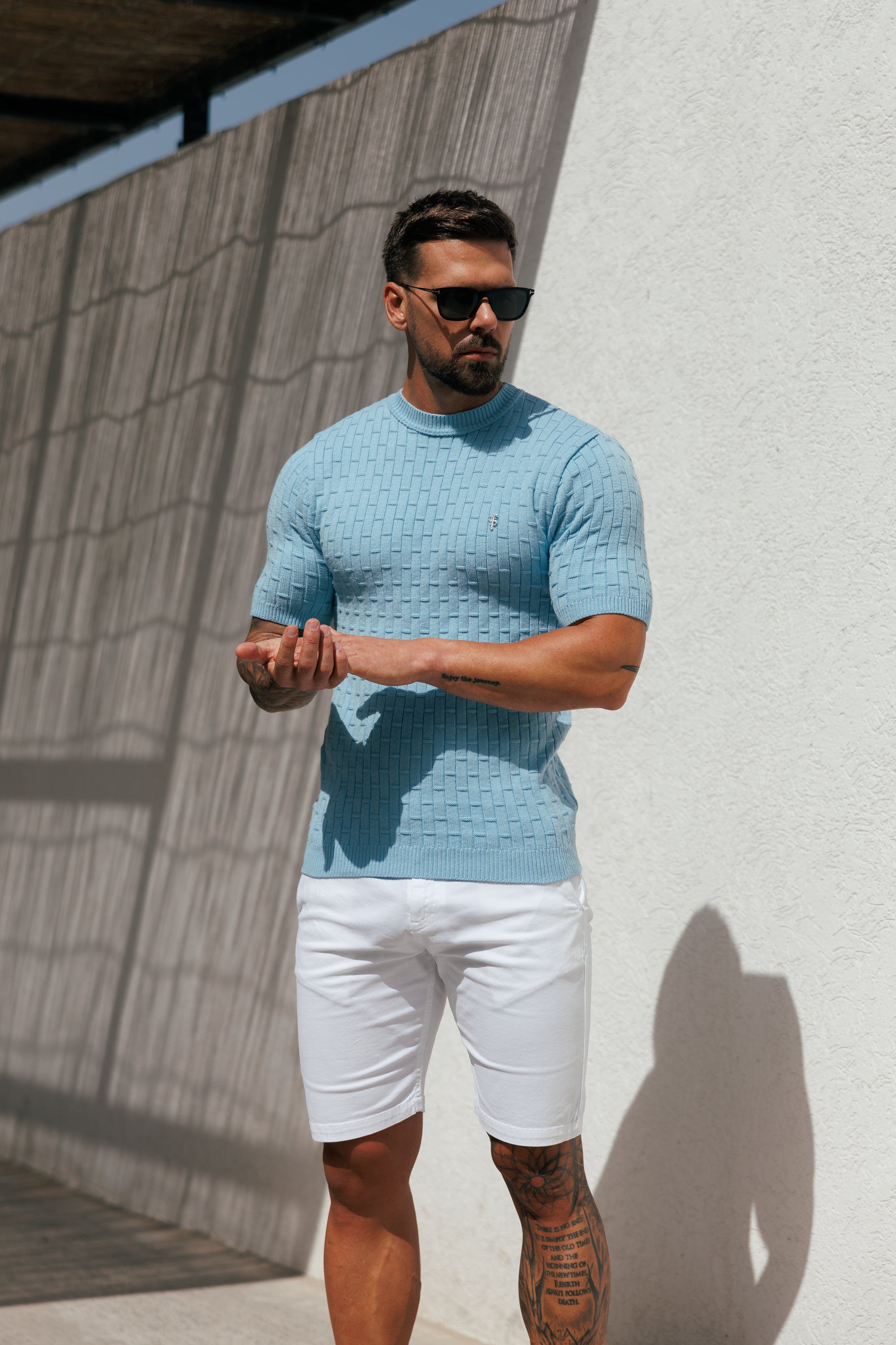 Bluebell Viscose Knitted Short Sleeve T-Shirt - FSJ159