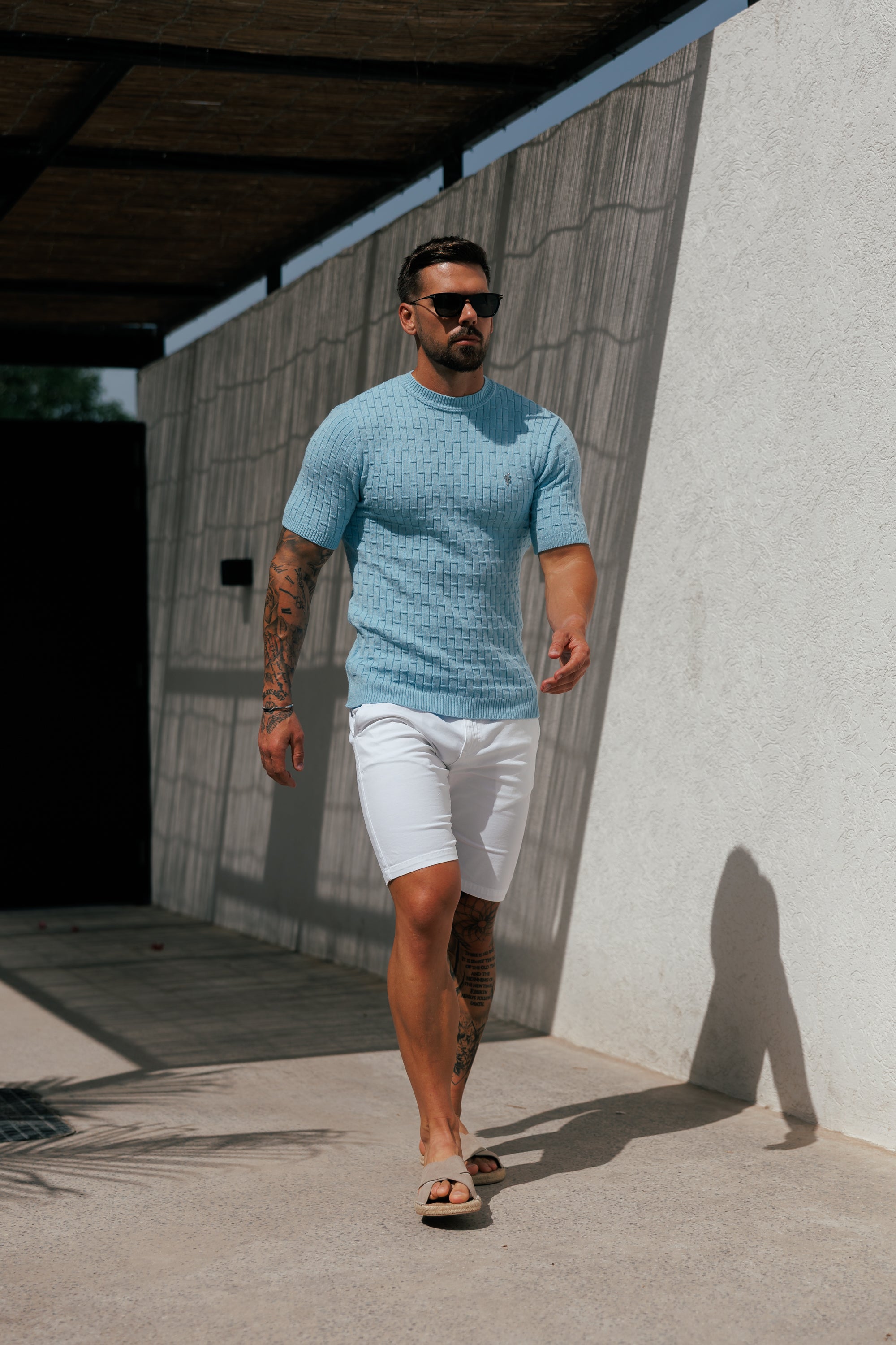 Bluebell Viscose Knitted Short Sleeve T-Shirt - FSJ159