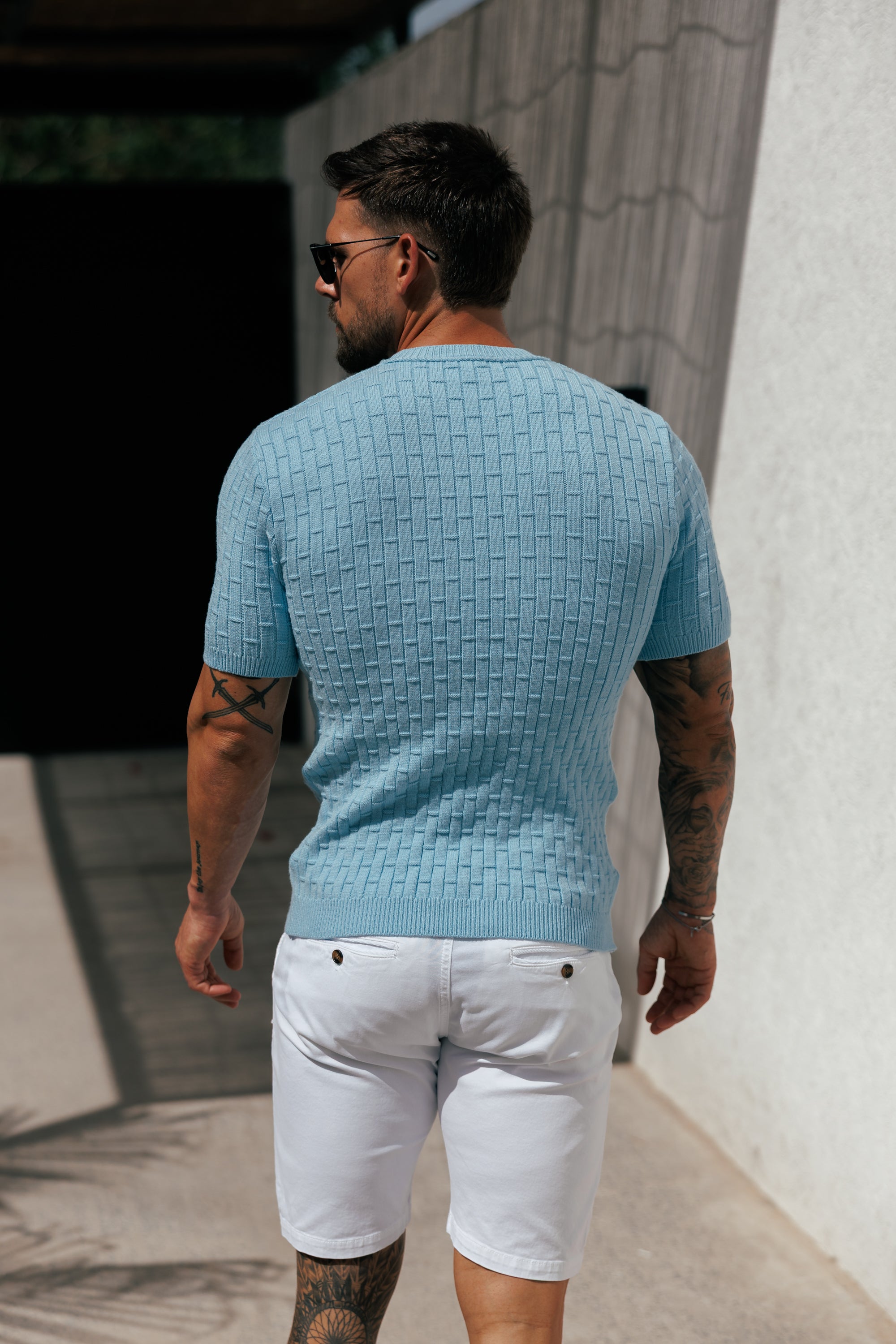 Bluebell Viscose Knitted Short Sleeve T-Shirt - FSJ159