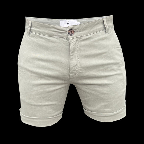 Father Sons Slim Fit Olive Chino Shorts - FSH987 (PRE ORDER 25TH APRIL)