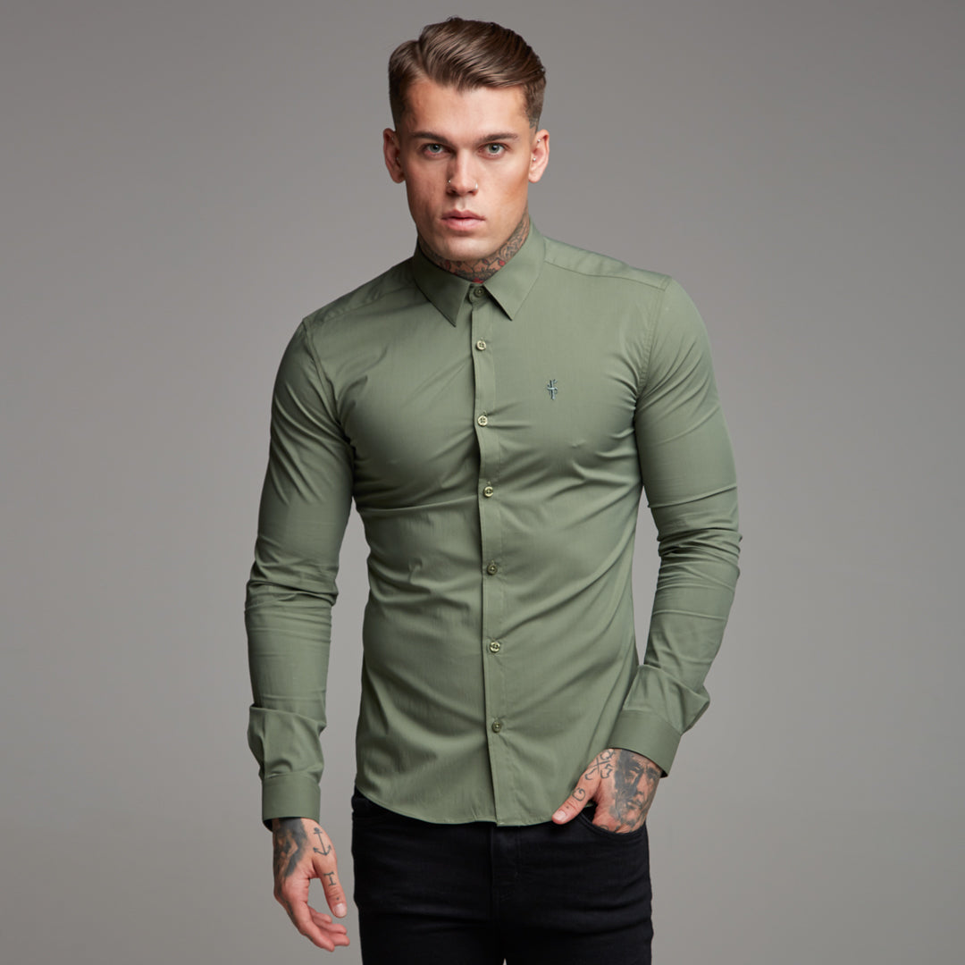 Super Slim Stretch Classic Khaki - FS233