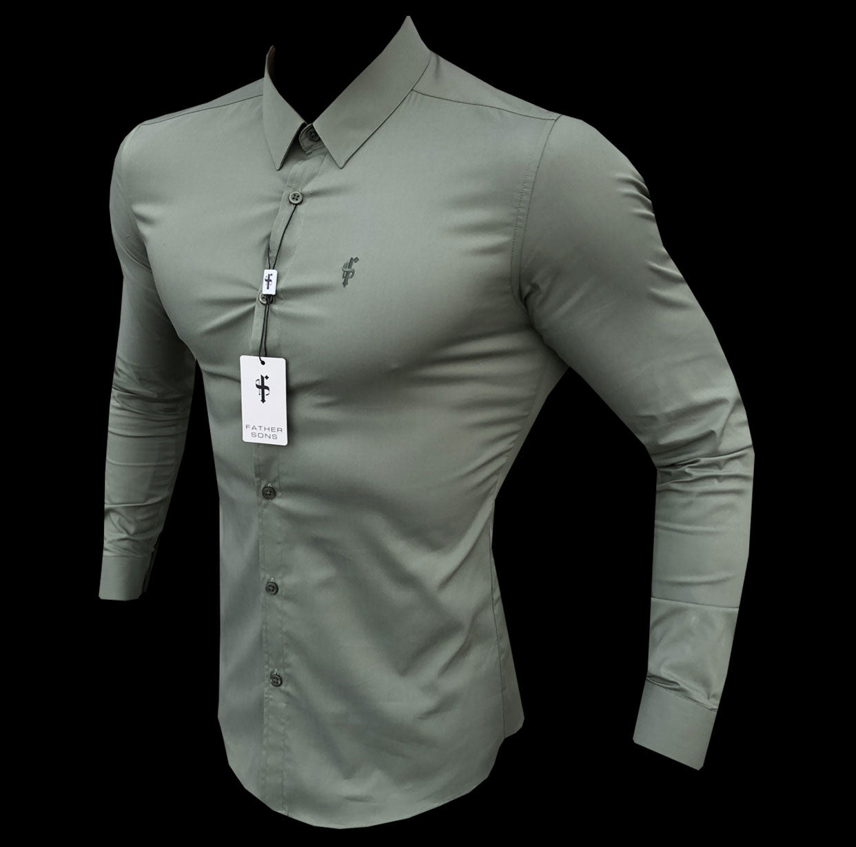 Super Slim Stretch Classic Khaki - FS233