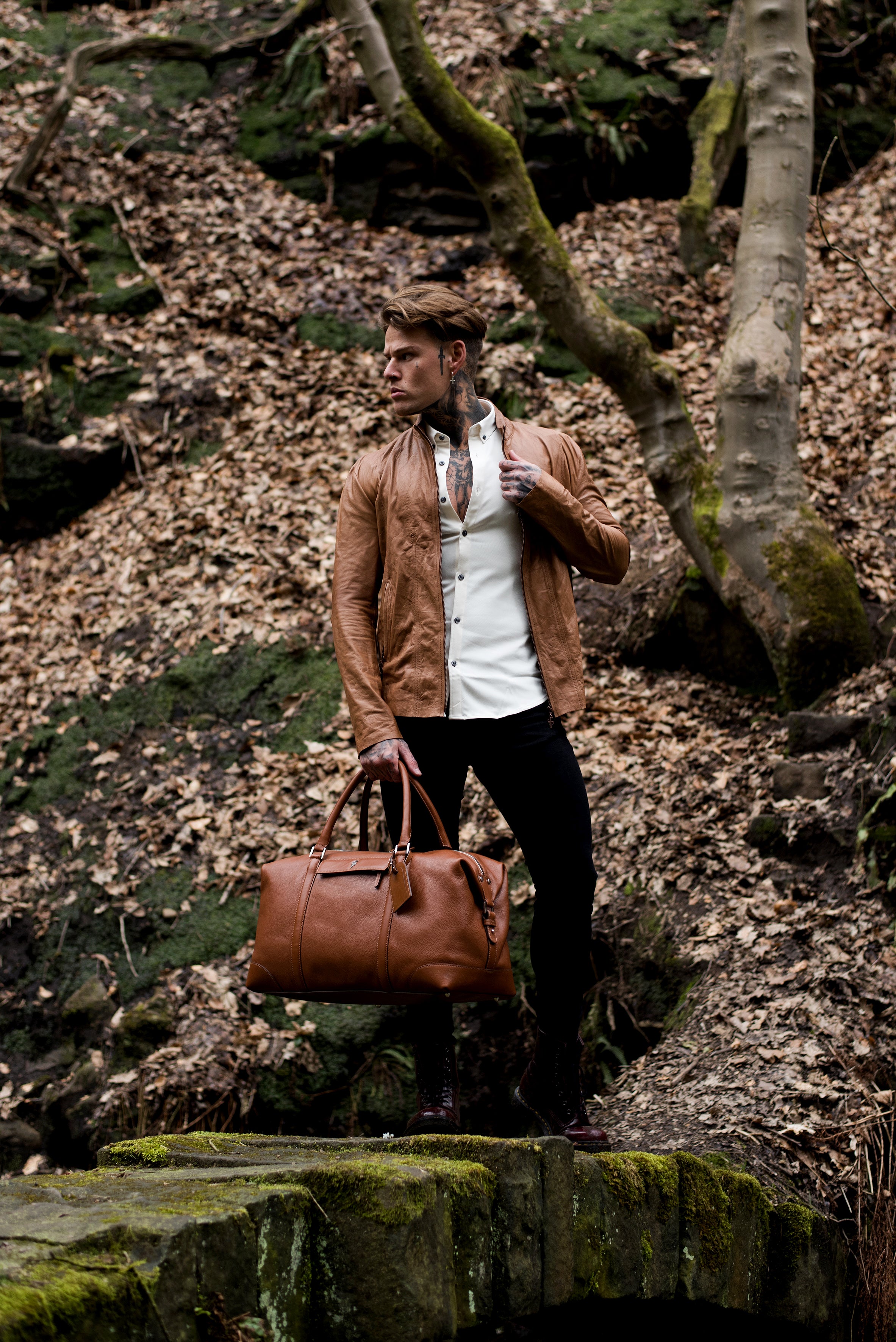 Tan Lambs Leather Jacket - FSH205
