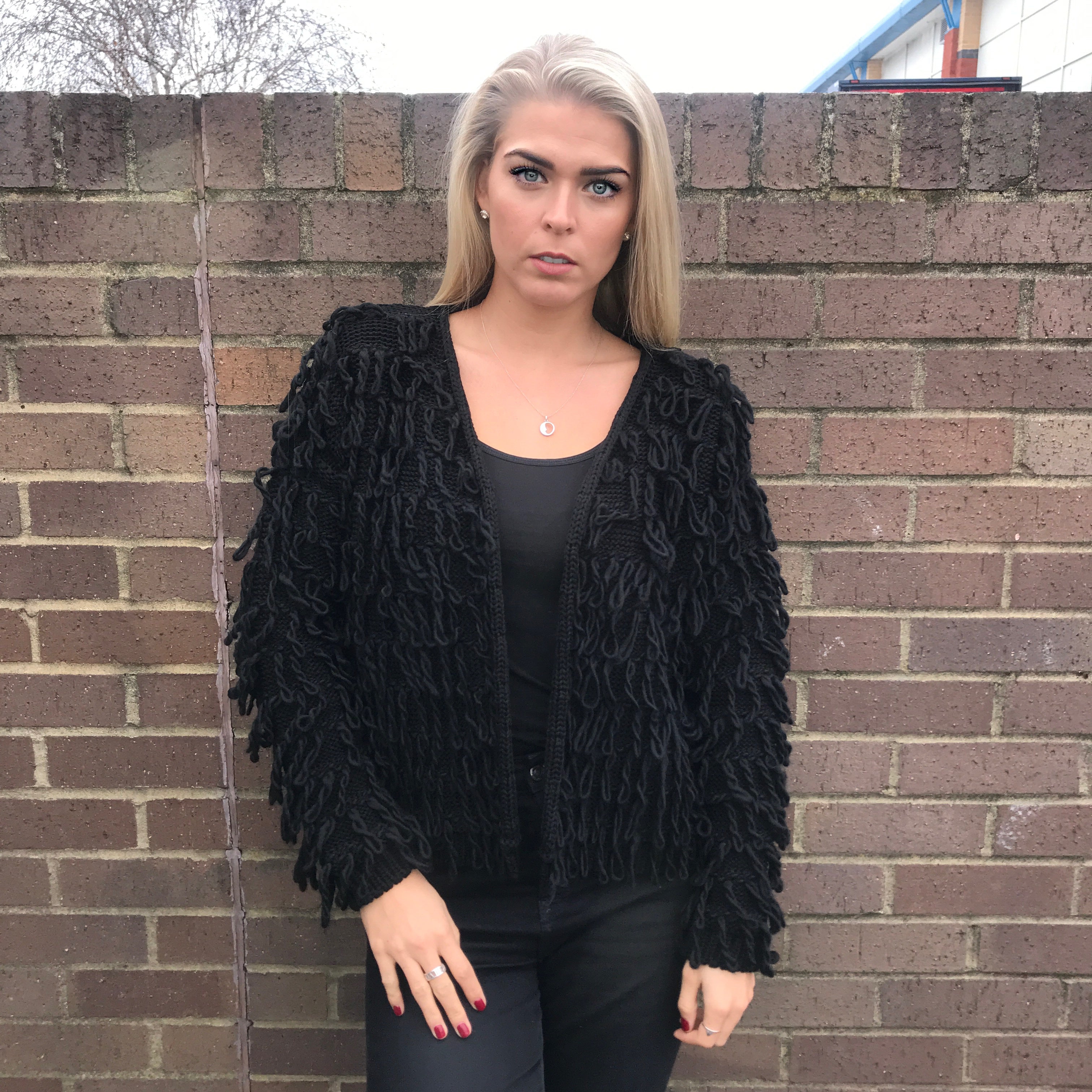 HARPER TASSEL CARDIGAN - CT093