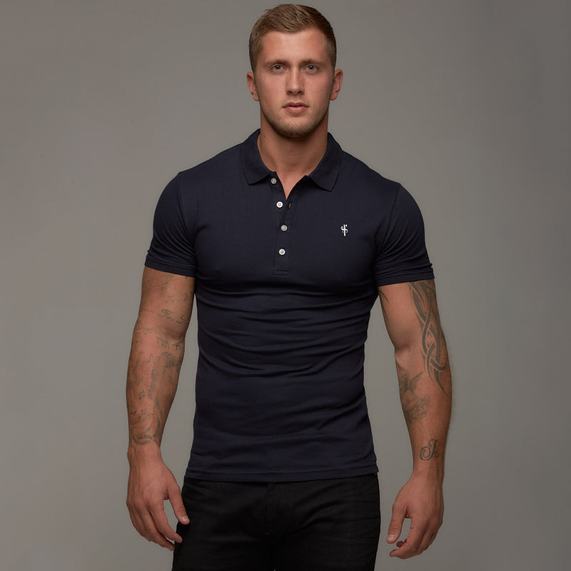Father Sons Classic Navy Polo Shirt - FSH044