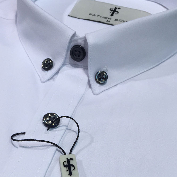 Classic White & Grey -  FS061  (LAST CHANCE)