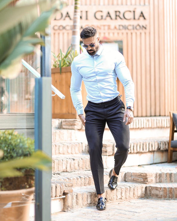 10 Classic Navy Blue Dress Pants Outfits for Men  Outfit Spotter