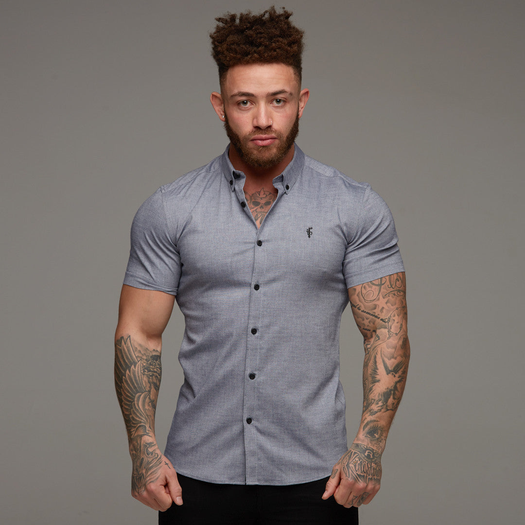 Oxford Short Sleeve Button Down