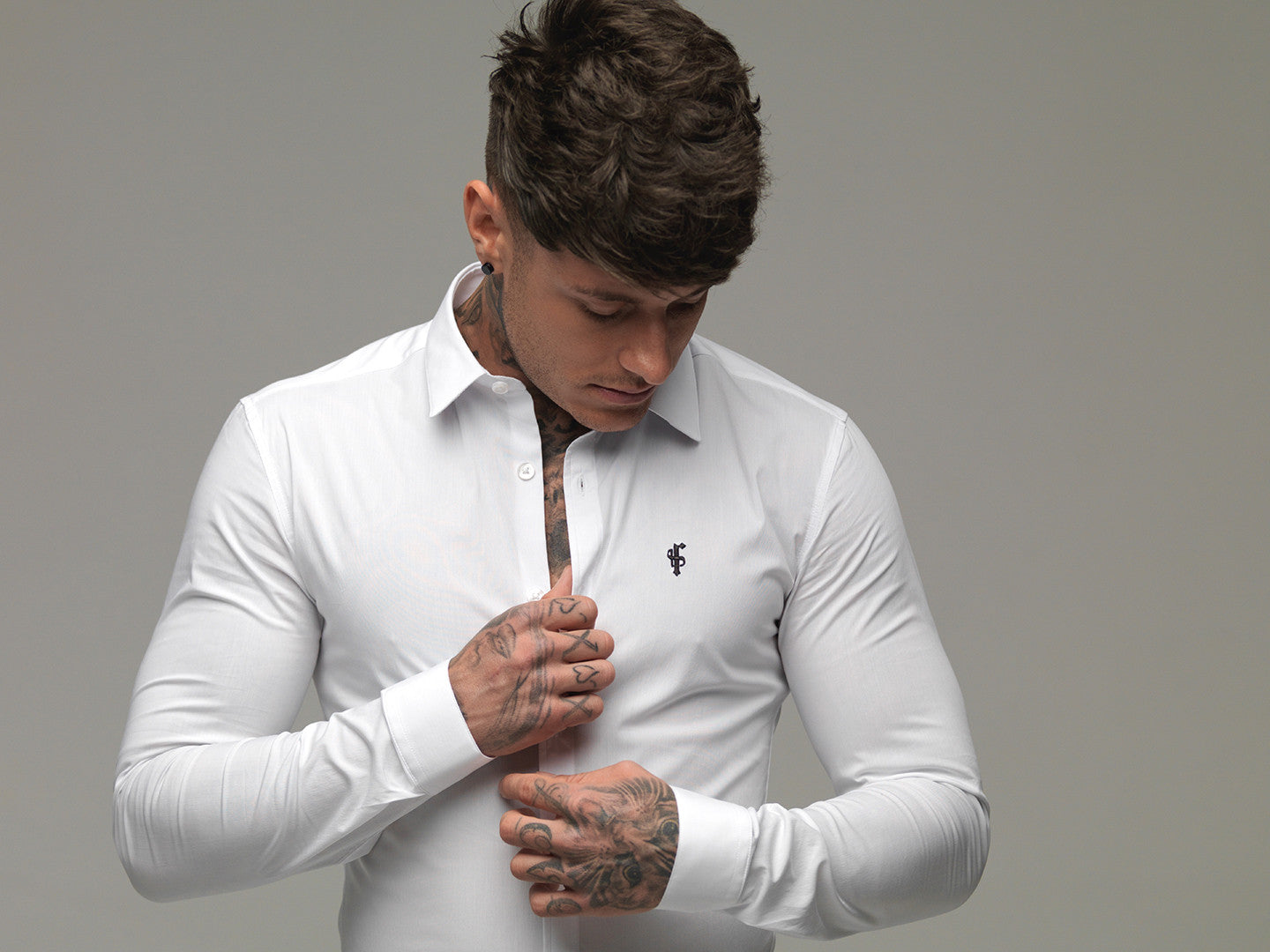 Super Slim Stretch Classic White - FS099