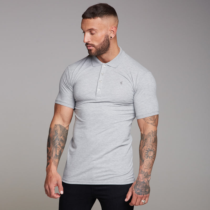 Father Sons Classic Grey Polo Shirt - FSH048