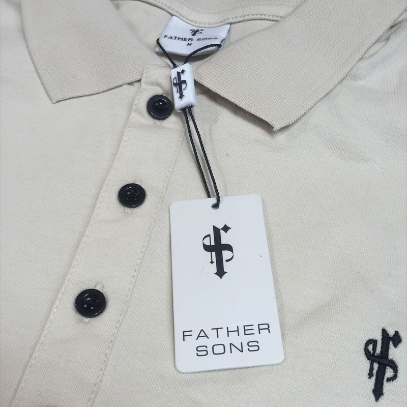 Father Sons Classic Sand Polo Shirt - FSH046