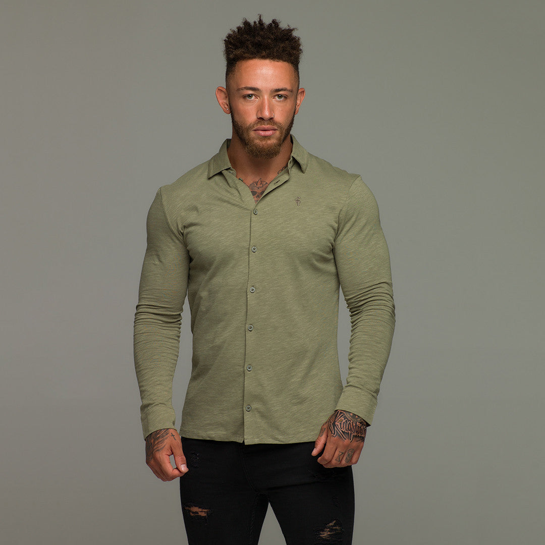 Super Slim Khaki Jersey - FSH01 (LAST CHANCE)