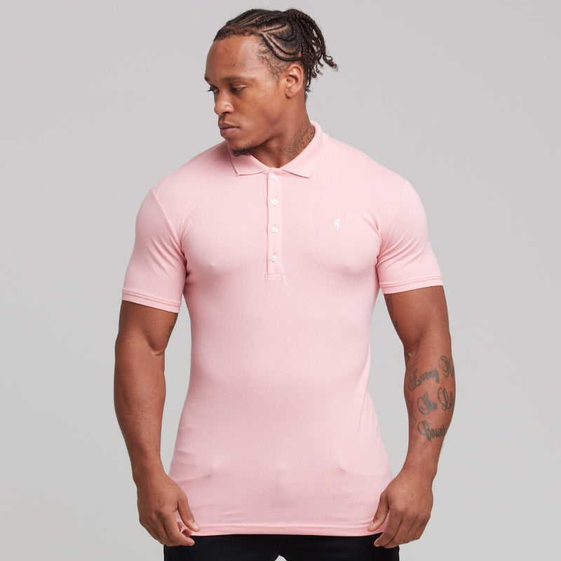 Father Sons Classic Rose Pink Polo Shirt - FSH246