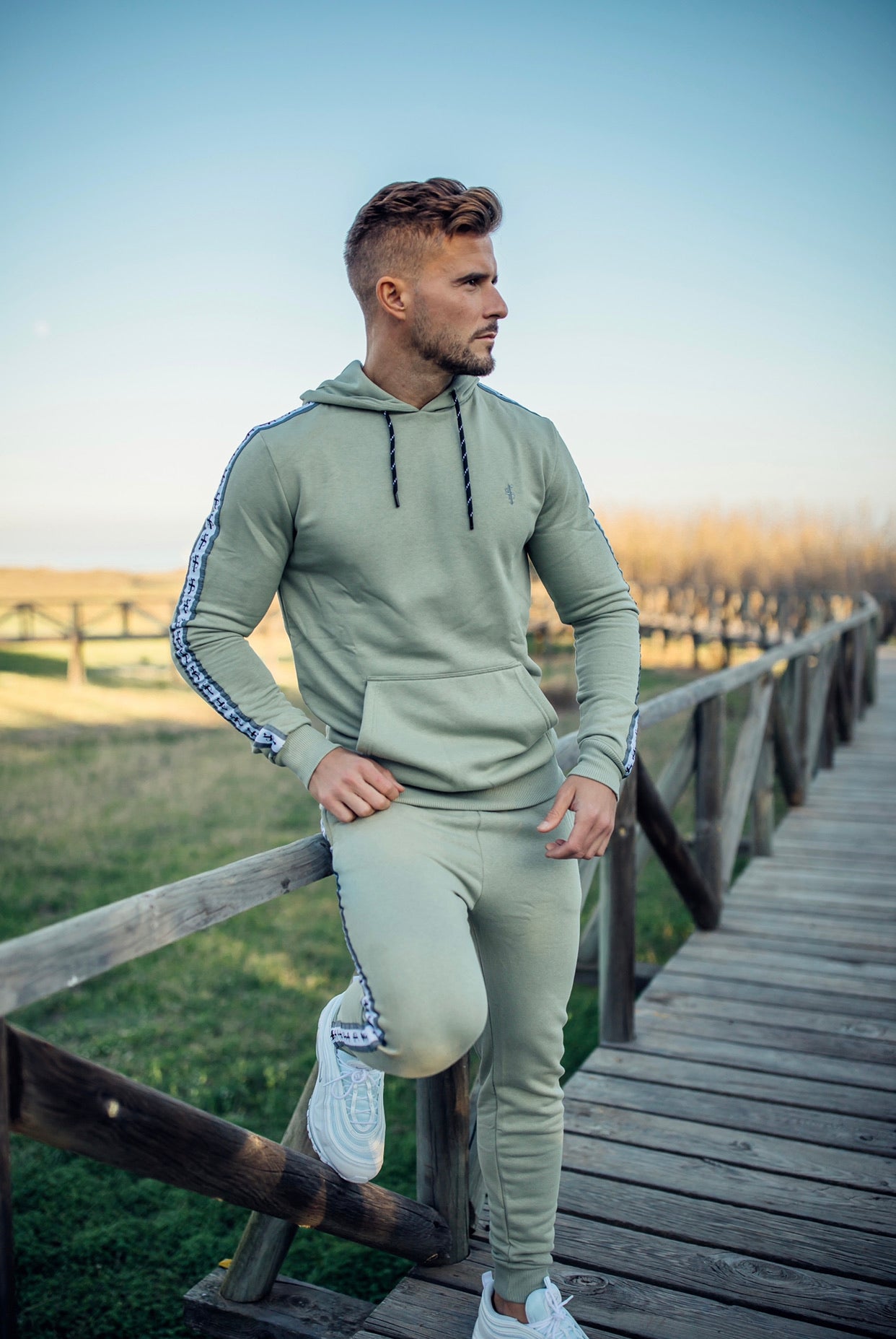 Tapered Olive Bottoms - FSM004 (LAST CHANCE)