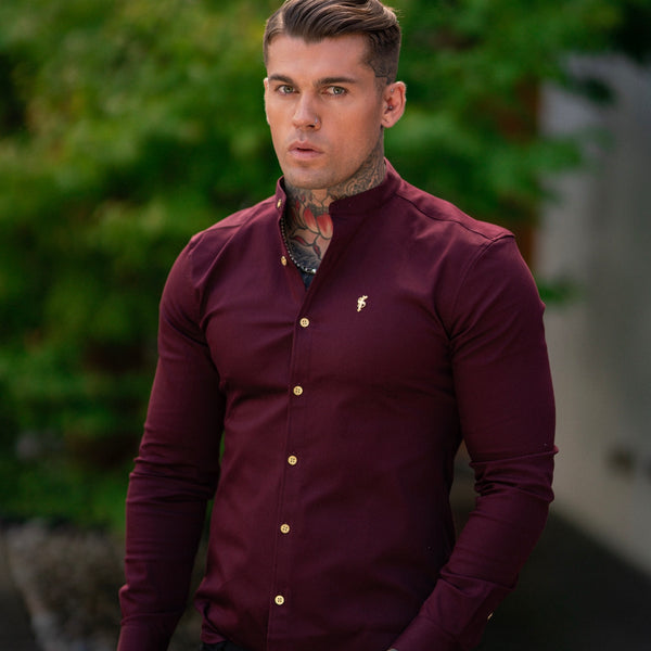 Burgundy Pants with Shirt Outfits For Men (297 ideas & outfits)