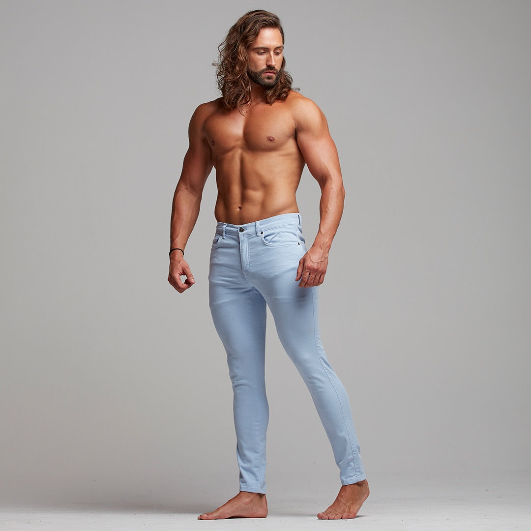 Slim Pale Blue Jeans - FSH135 (LAST CHANCE)