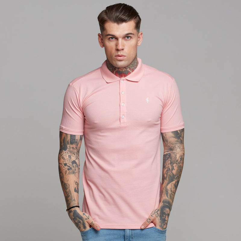 Father Sons Classic Rose Pink Polo Shirt - FSH246