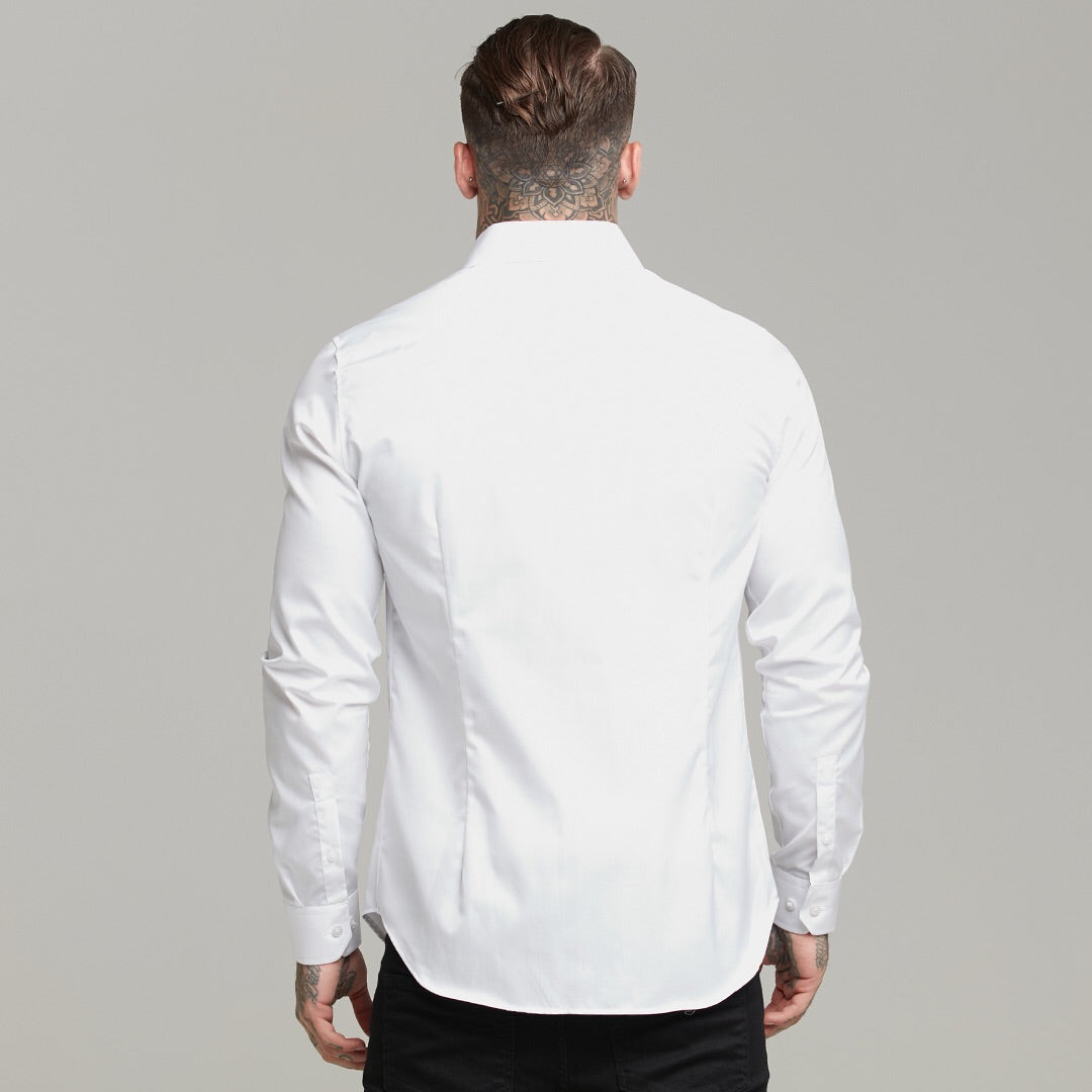 Classic White Twill Cutaway Collar - FS599