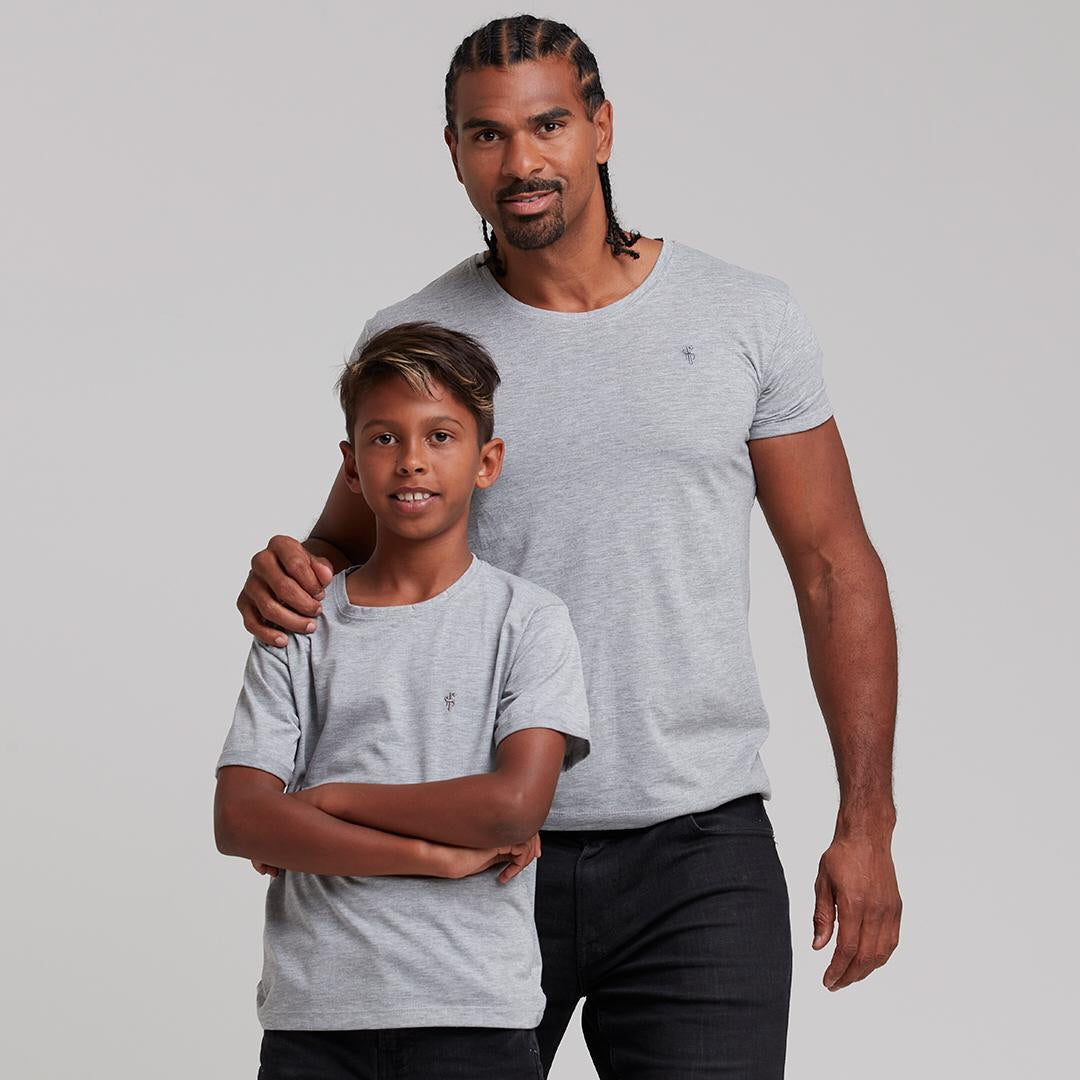 Boys Classic Grey Crew - FSB025 (LAST CHANCE)