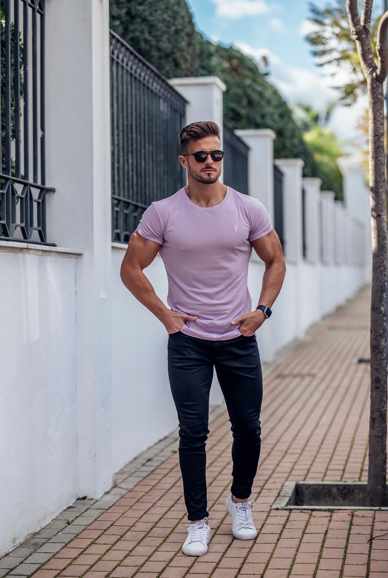 Lilac Bamboo Crew - FSH297