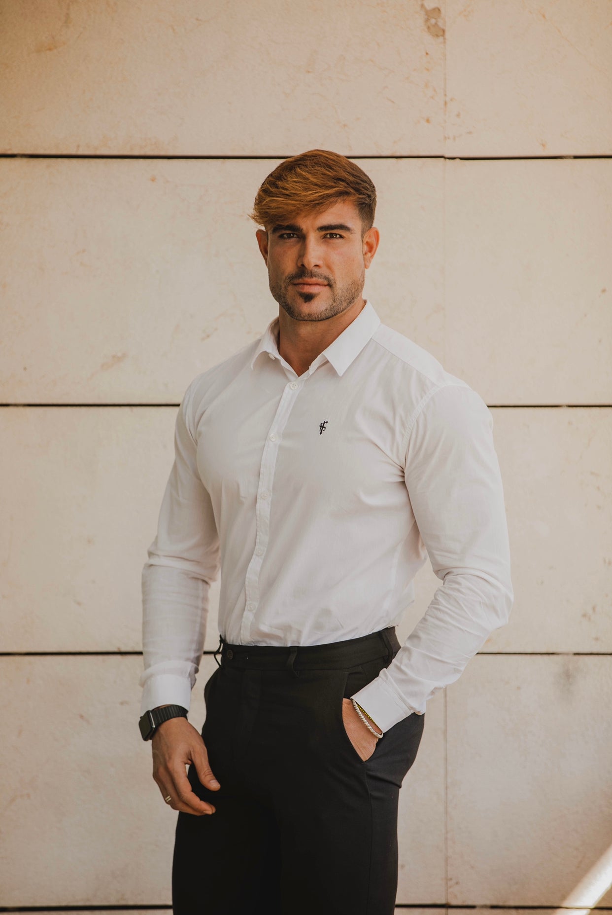 Relaxed Stretch Classic White - FSR099 RELAXED