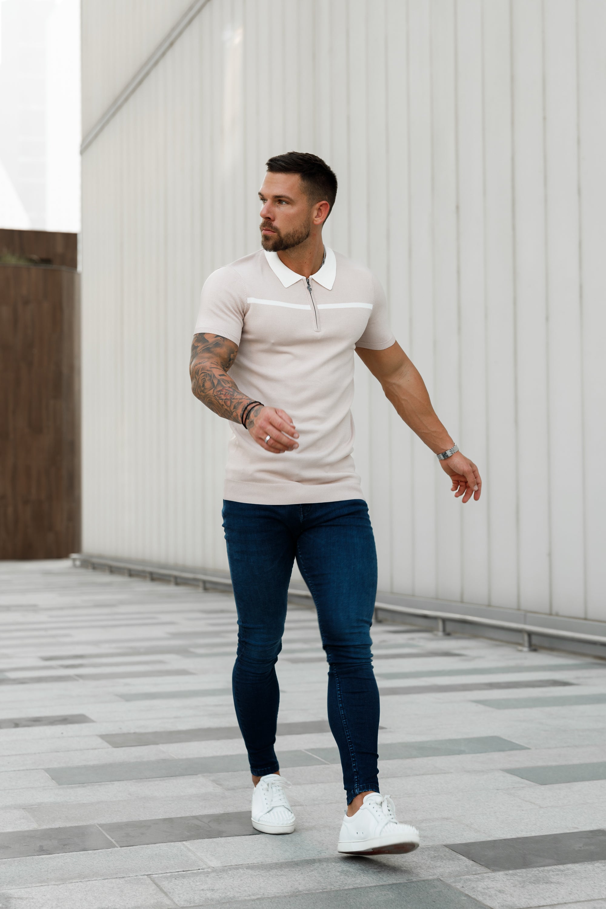 Ultra Stretch Navy Slim Jeans - FSJEAN001