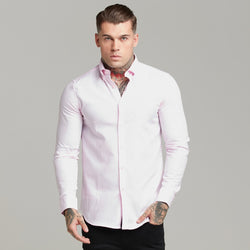 Father Sons Classic Pink Royal Oxford Luxe Button Down - FS609