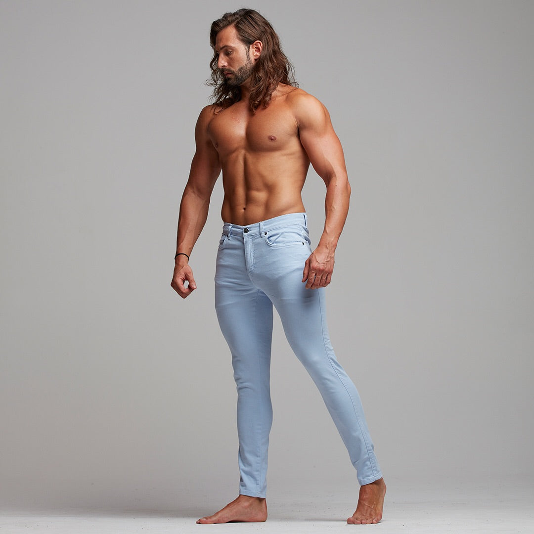 Slim Pale Blue Jeans - FSH135 (LAST CHANCE)