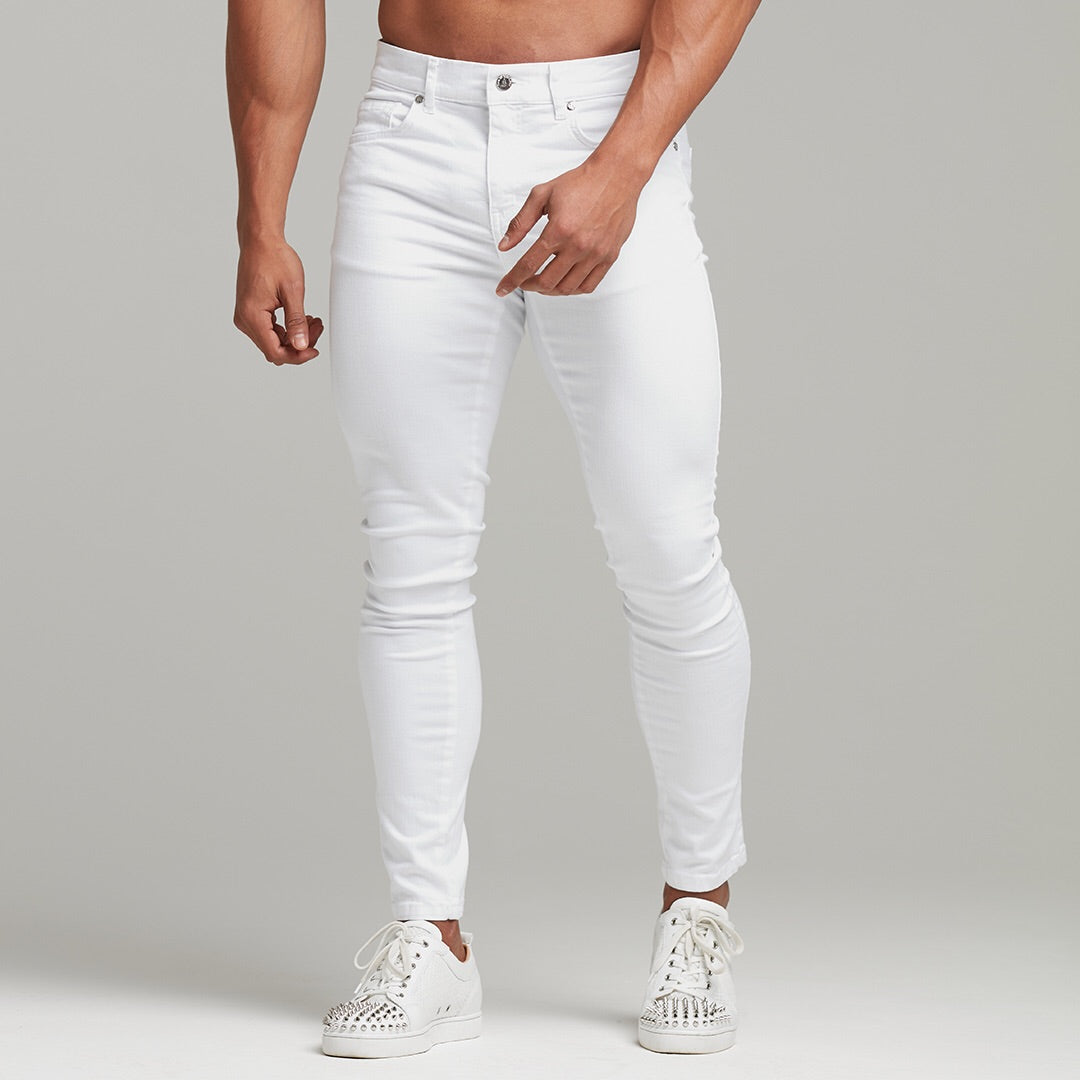 Ultra Stretch White Jeans - FSH259