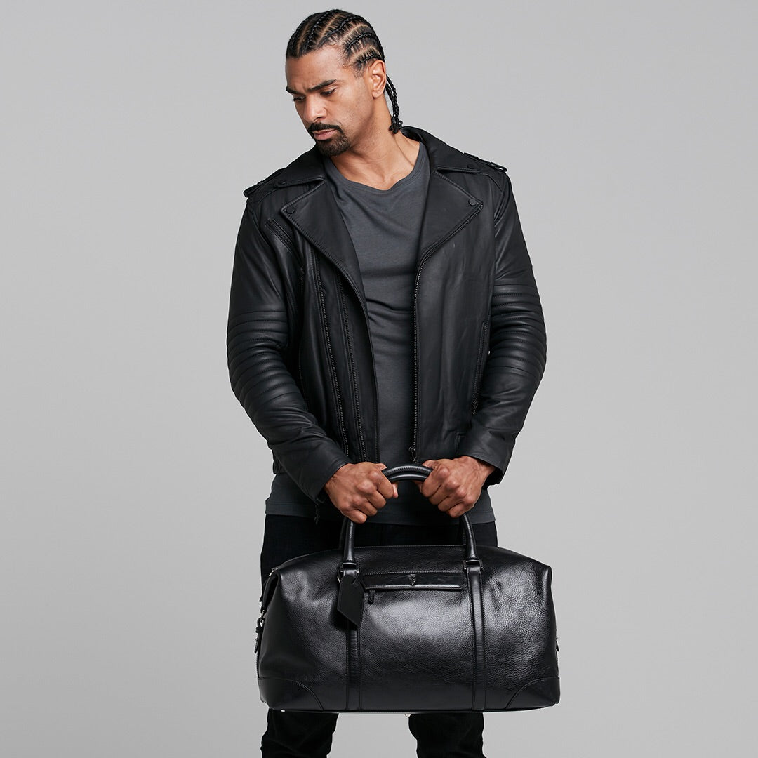 Black Leather Jacket - FSH104