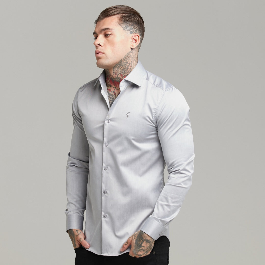 Classic Grey Cutaway Collar - FS602